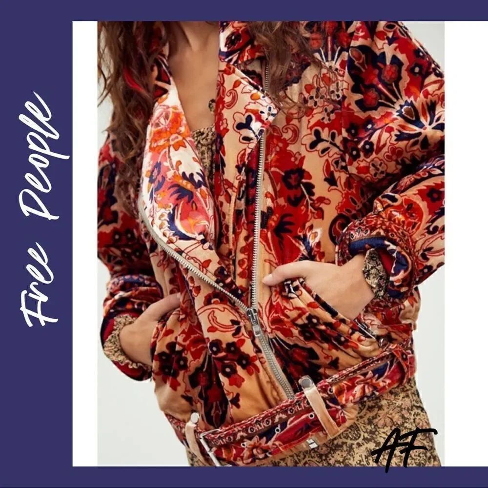 RARE Free People Bailey Moto Jacket New NWT S,M,L